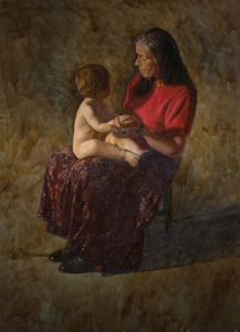 Cretara: Woman and Baby, 2004